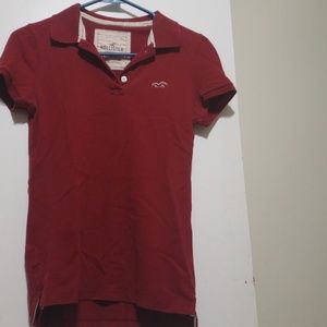 Hollister collared blouse